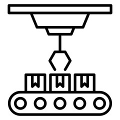 Production Line Icon