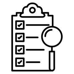 Quality Control Checklist Icon