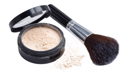Beauty products for flawless makeup application.