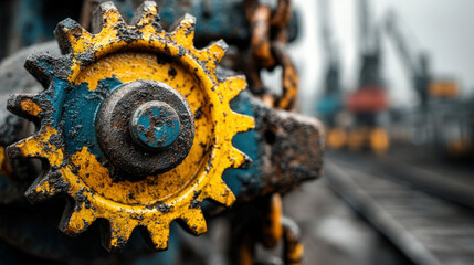 Construction of rotating restaurant mechanism