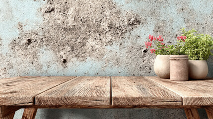 Wall floor background showing interior design perspective