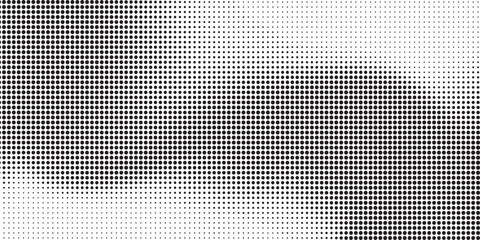 Halftone dot pattern background abstract gradient texture with monochrome dots perfect for graphic design and digital art EPS Vector