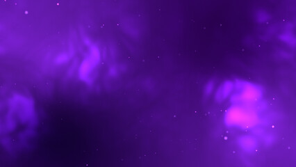 Deep Violet Galaxy Background with Particles