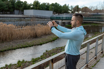 Capturing a serene moment by the riverside during a peaceful afternoon walk