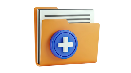 Folder with Plus Icon