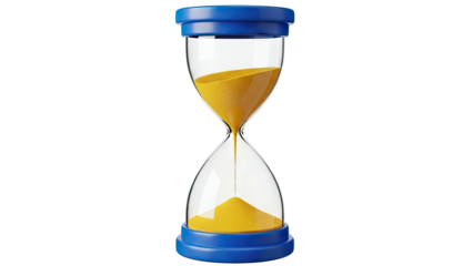 Hourglass with Yellow Sand