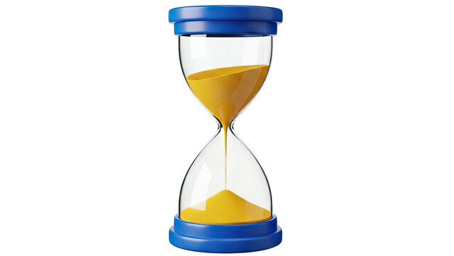 Hourglass with Yellow Sand