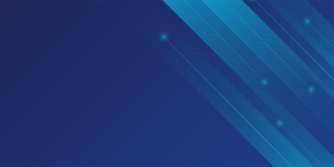 Abstract vector blue background with light diagonal lines. Motion light design. Technology futuristic striped lines with light effect on blue background. eps10