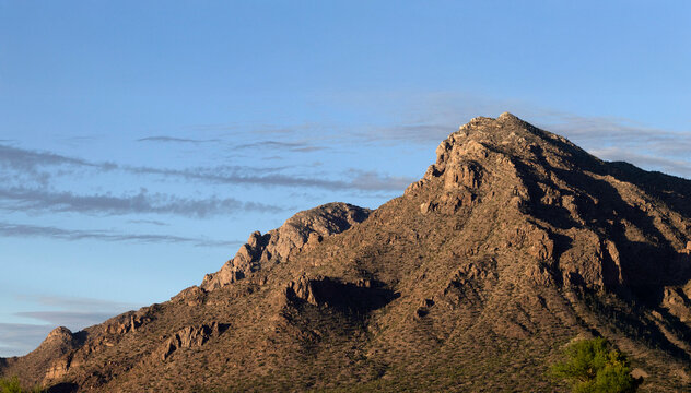 Rocky rugged mountainous desert landscape