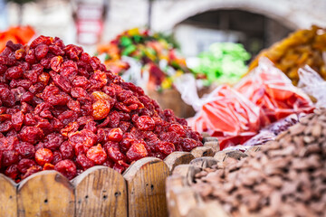 Dried food at local market, Cappadocia