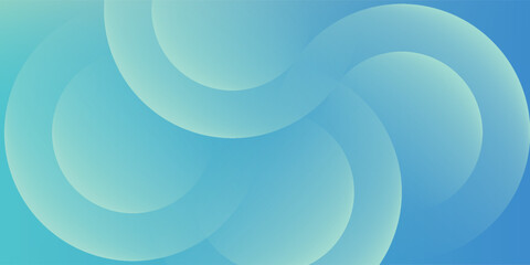 Modern abstract bright blue green gradient illustration background with simple pattern. Cool design.