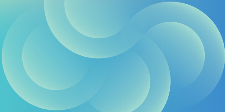 Modern abstract bright blue green gradient illustration background with simple pattern. Cool design.