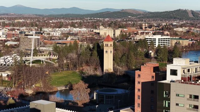 Spokane Clock Tower Riverfront Park