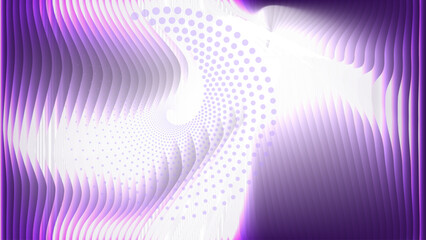 Obraz premium Abstract purple geometric background with dynamic curved shapes and flowing lines vector illustration.