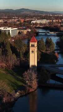 Spokane Clock Tower Riverfront Park