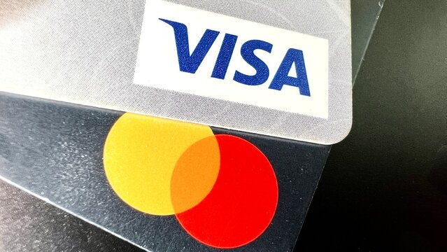 visa, mastercard logo. visa, mastercard background. visa, mastercard photo	
