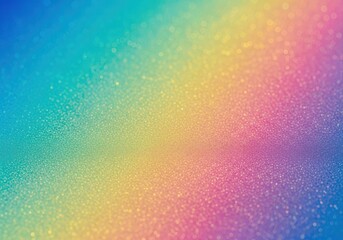 Abstract background with a colorful rainbow gradient and sparkling texture