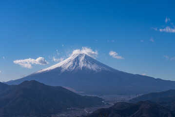 高川山から見た富士山05