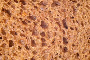 Malt bread texture, template, background