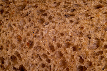 Malt bread texture, template, background
