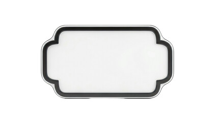 Ornate Decorative Label