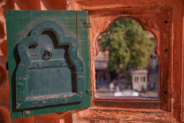 Hawa Mahal in Jaipur, the Pink City. Rajasthan