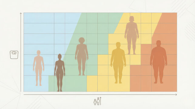 Understanding bmi chart insights visualizing body weight categories and health metrics in an informative graphic