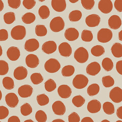 Brown Abstract dots pattern design