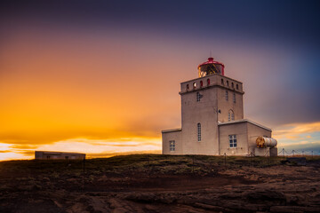 Dyrh&oacute;laey Lighthouse