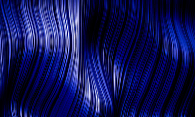 Blue wave abstract background featuring layered flowing lines and high contrast depth