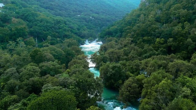 Explore micos waterfalls in ciudad valles huasteca potosina san luis potosi mexico