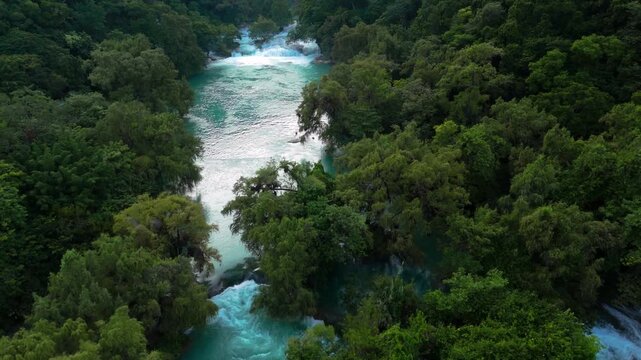 Explore micos waterfalls and surrounding nature in huasteca potosina, mexico