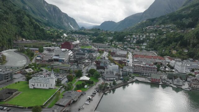 The Norwegian town of Odda