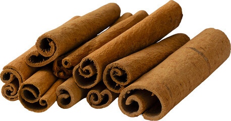 Brown Cinnamon Sticks Natural Spice