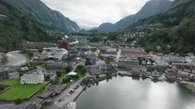 The Norwegian town of Odda