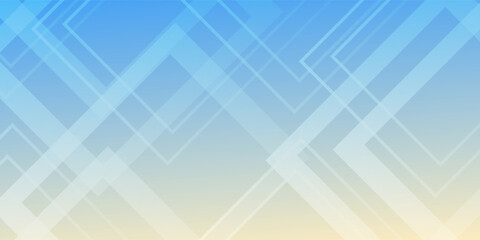Abstract Blue to Yellow Gradient With Geometric Rectangles Background for Tech and Design abstrac bacground illustration