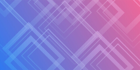 Abstract Geometric Gradient Background With Overlapping Squares For Tech And Creative Projects
