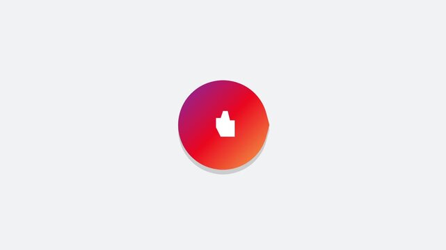 Liquid morphing like icon animation