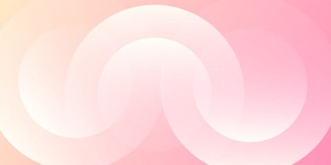 Minimalist banner background, pastel colorful, pink and yellow gradations. modern abstac bacground illustration EPS10