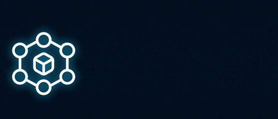 Decentralized Blockchain and Core Data Icon