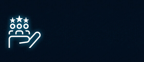 Talent Management and Customer Success Icon