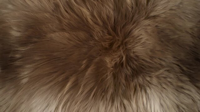 Waving Real Animal Fur Texture Background in Slow Motion, 1000fps.