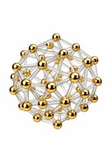 Computer Chip made of Pink Icing Surreal Macro