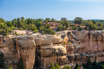 Cliff Dwelling Ruins in Mesa Verde NP, Colorado