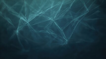 Abstract geometric patterns in blue and teal suggesting viral spread or network connections