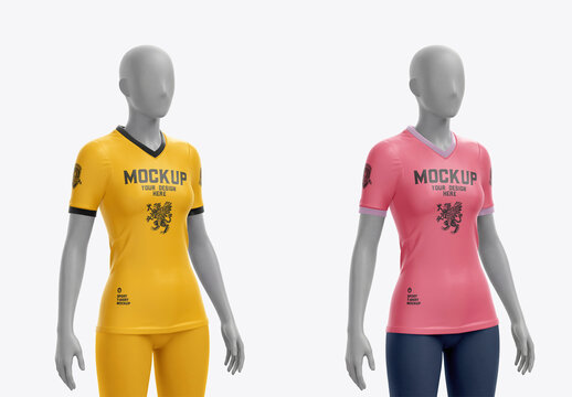 Sport t-shirt mannequin presentation