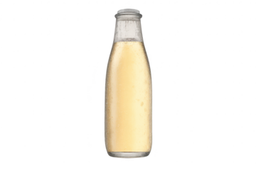 Bottle of Juice Drink with a transparent background studio picture