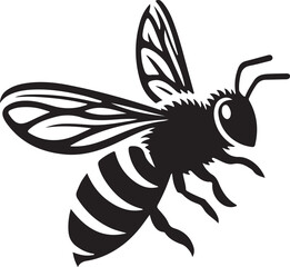 Obraz premium Bee Modern Vector style Illustration 