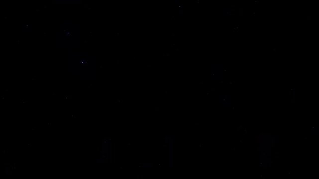 Chaotic Starfield Hyperdrive Journey
