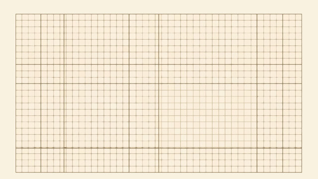 A detailed grid paper texture with faint lines and a sepia tone, perfect for backgrounds.